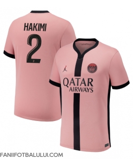 Paris Saint-Germain Achraf Hakimi #2 Tricou Fotbal Replică 2024-25 Barbati Treilea